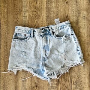 Abercrombie & Fitch Annie high rise shorts size 6 (28) EUC